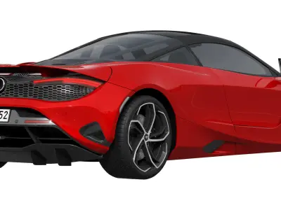 McLaren 750S 3D model