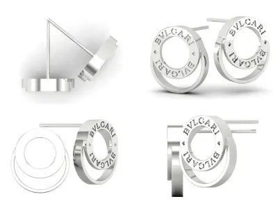 Earrings od89 3D print model