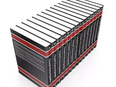 Encyclopedia Set 01 3D model