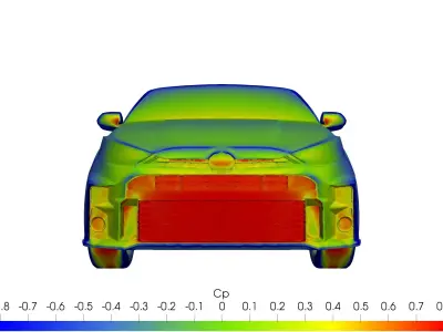Toyota GR Yaris 2022 solid for CFD or 3D printing 3D model 3D model