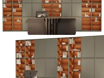 Luxury Reception Table Low-poly 3D model