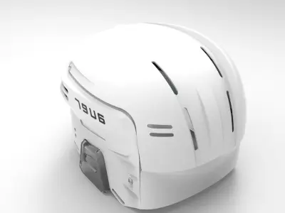 Hockey Helmet 3D model