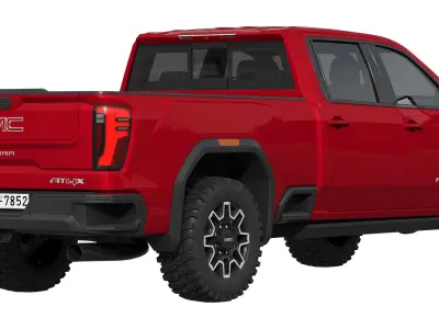 GMC Sierra HD AT4X 2025 3D model