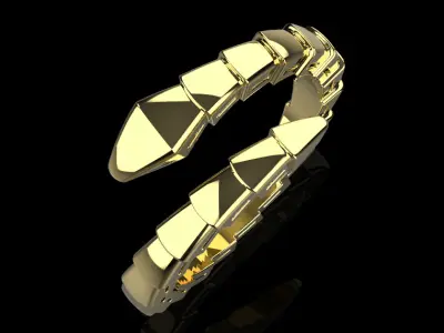 Snake Ring 60112 3D print model