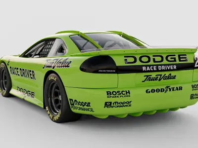 1994 Dodge Avenger IROC Series Stock Car 3D model
