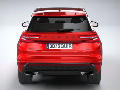 Skoda Kodiaq RS 2025 3D model