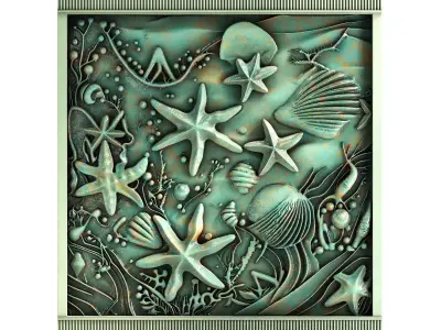 3D Wall Sculptures 03 3D model