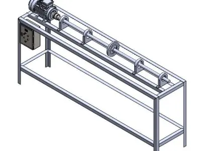 Torsion Testing Machine 3D print model