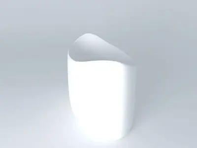 bowl curved bathtub Free 3D model