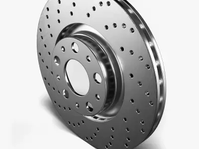Brake Disk Rotor 3D model