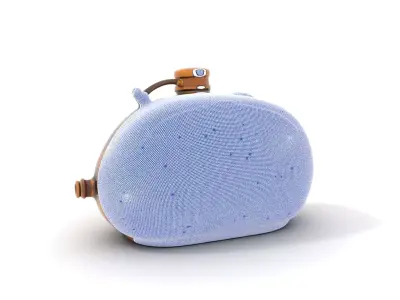 Antique Brass Canister model pack Low-poly 3D model