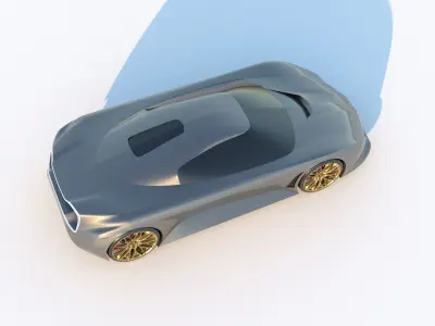 Alpha A99R Jug P9 Low-poly 3D model