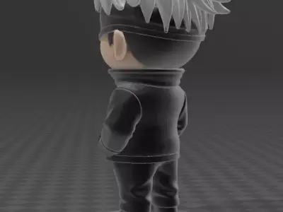 Satoru gojo chibi jujutsu kaisen 3D print model