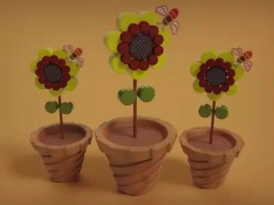 Decoration Plant  3D model