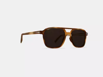Brimmer Sunglasses in Black Walnut Low-poly 3D model