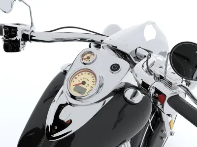 Chopper Biker 7 - 4K 3D model