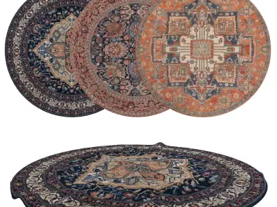 Rugs No 985 Low-poly 3D model