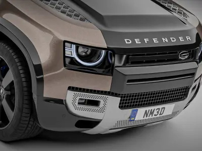 Land Rover Defender 110 2021 3D model