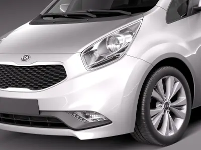 KIA Venga 2016 3D model