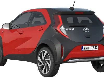 Toyota Aygo X 3D model
