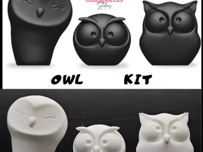 Kit Owl 3D print model