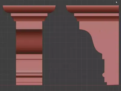 krenshteyn 001 Low-poly 3D model