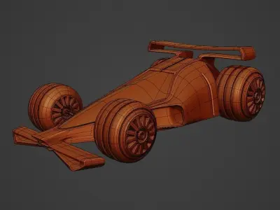 Sci Fi Car 3D model