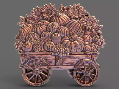 vegetables 3dmodel cnc 3D print model
