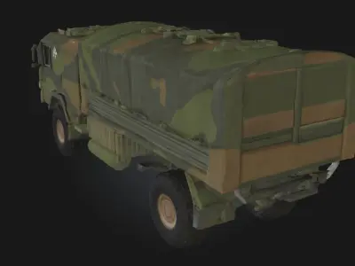  Cargo Transporter  Heavy-Duty Vehicle Mode 3D model