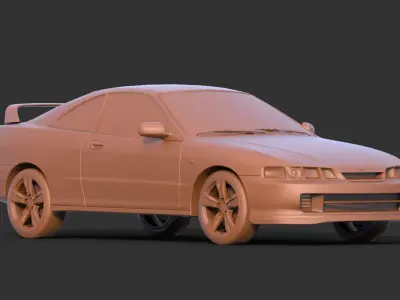 Honda Integra Type R DC2 3D print model