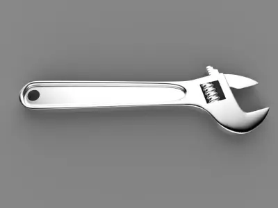 Wrench 3D model 10
