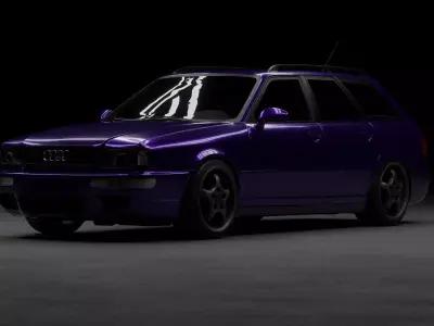Audi RS2 Avant 3D model