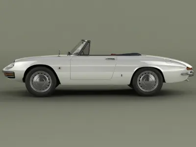 Alfa Romeo Duetto Spider 3D model