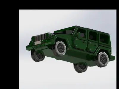 4X4 TOY TRUCK 3D model