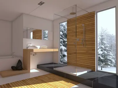 Bathroom 08 3D model