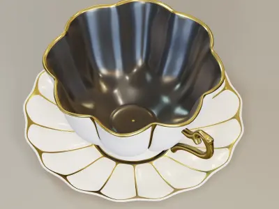 Vintage Royal Cup 3D model