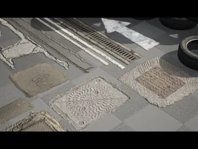 Warehouse Photoscans - Unreal Engine 4 Low-poly 3D model