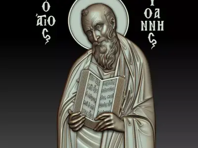 John the Evangelist 3D model