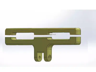 Universal car stand for DVD tablet or phone 3D model