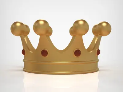Crown 3D print model