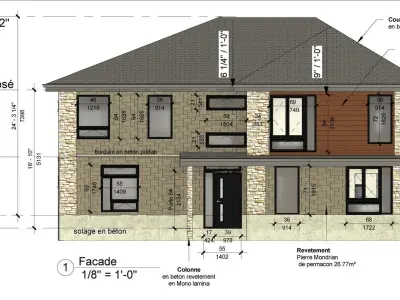 3D MODERN COTTAGE HOUSE MODEL  Low-poly 3D model