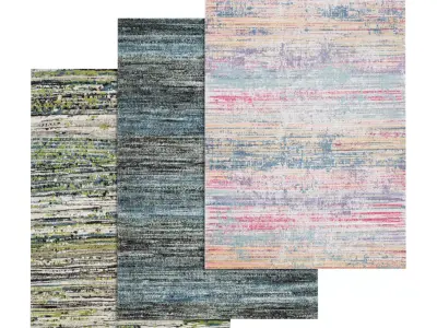 Rug Set 382 3D model