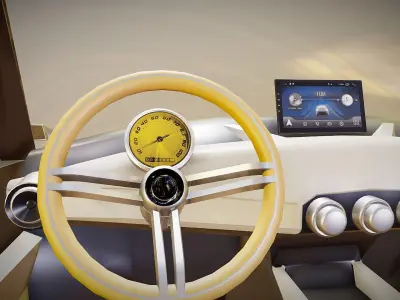 Nissan IDx Freeflow Low-poly 3D model