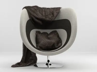 Contemporary Chair 2 3D model