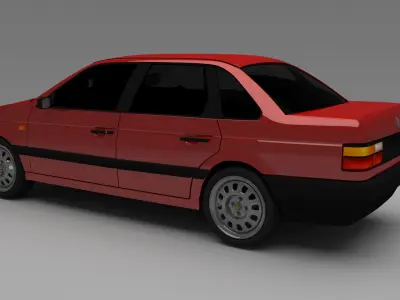 Volkswagen Passat B3 3D model