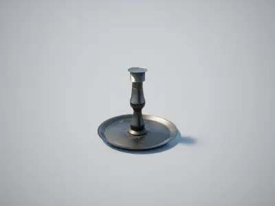 Candles Asset Pack Low-poly 3D model