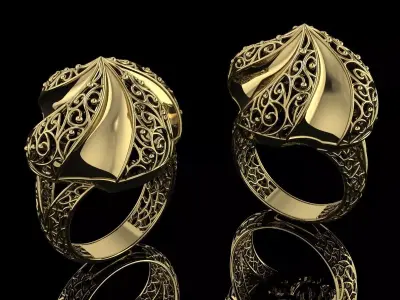Ultra Vision Ring 3D print model 3