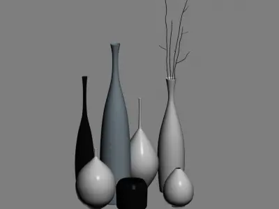 vase 26 3D model purchase