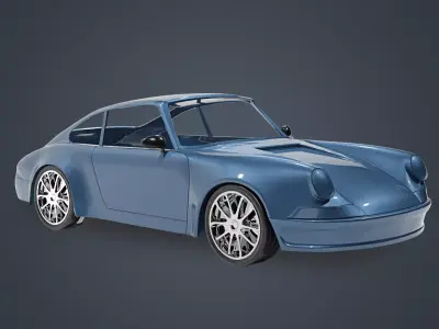 Porsche Classic  3D print model