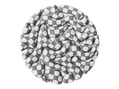 Abstract sculpture by Nuge Materialize 3D model